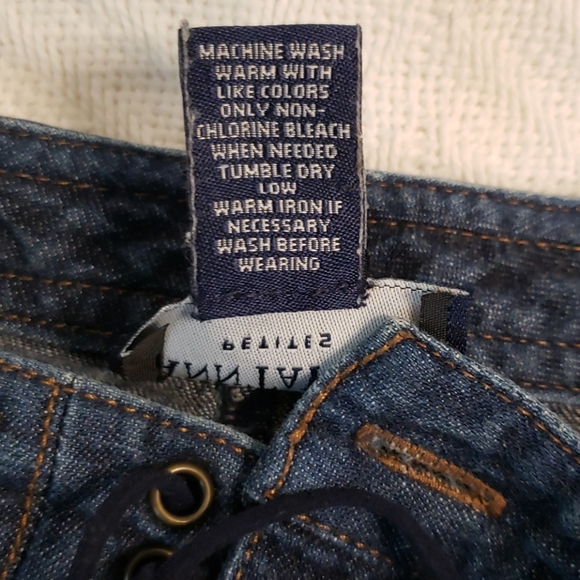 ANN TAYLOR Jeans 6P 28/29 Soft Chambray Cotton - Picture 8 of 10